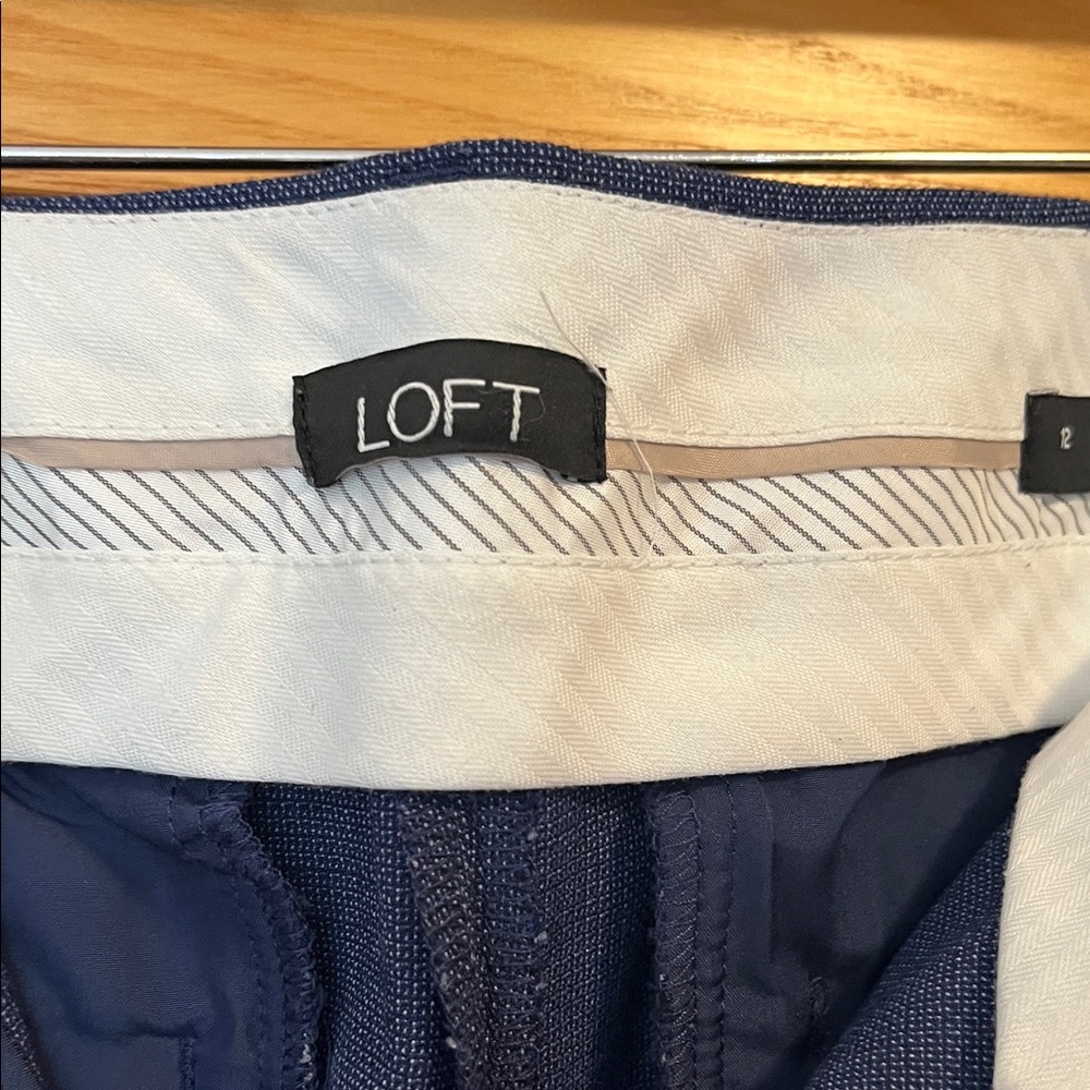 LOFT Women's Navy Dress Pants - Picture 3 of 5